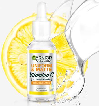 Sérum Booster Antimanchas Garnier Uniforme&Matte Vitamina C | Garnier